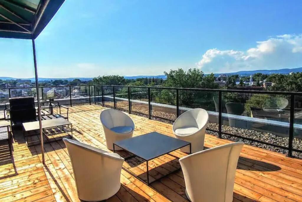 Good Vibes Only -Modern And Spacious 2 Bedroom Condo 4 Beds Free Parking, Gym Québec Exterior foto