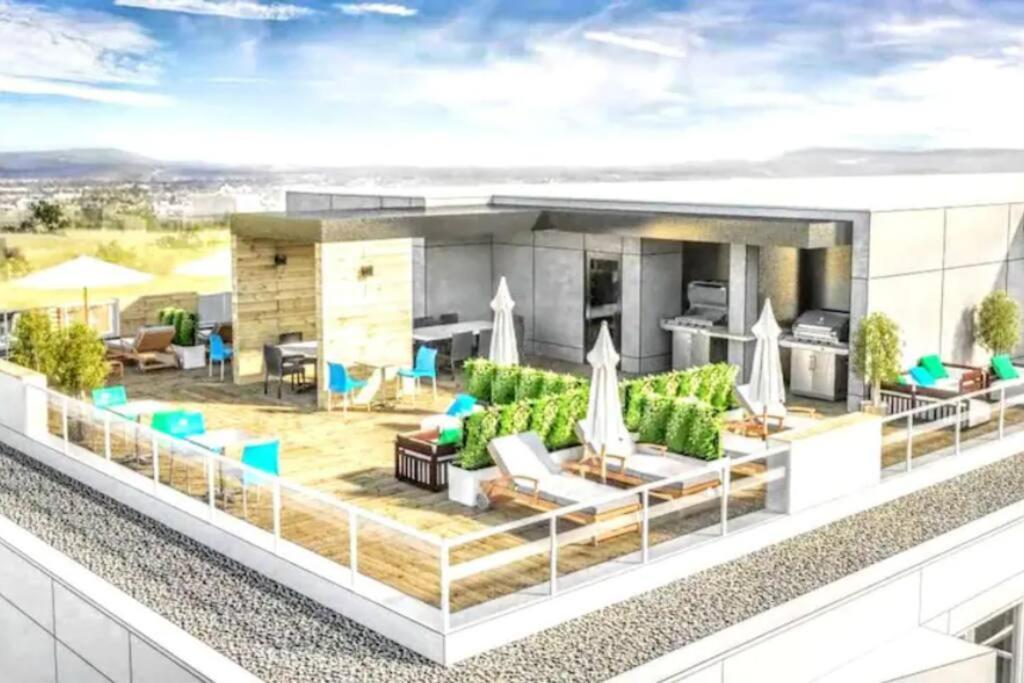 Good Vibes Only -Modern And Spacious 2 Bedroom Condo 4 Beds Free Parking, Gym Québec Exterior foto